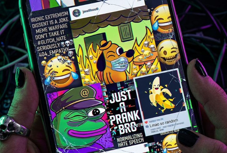 Internet memes masking harmful online messages