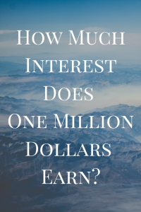 daily interest earned on 250 million dollars