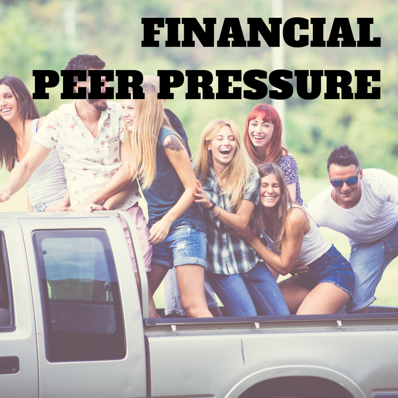 financial peer pressure