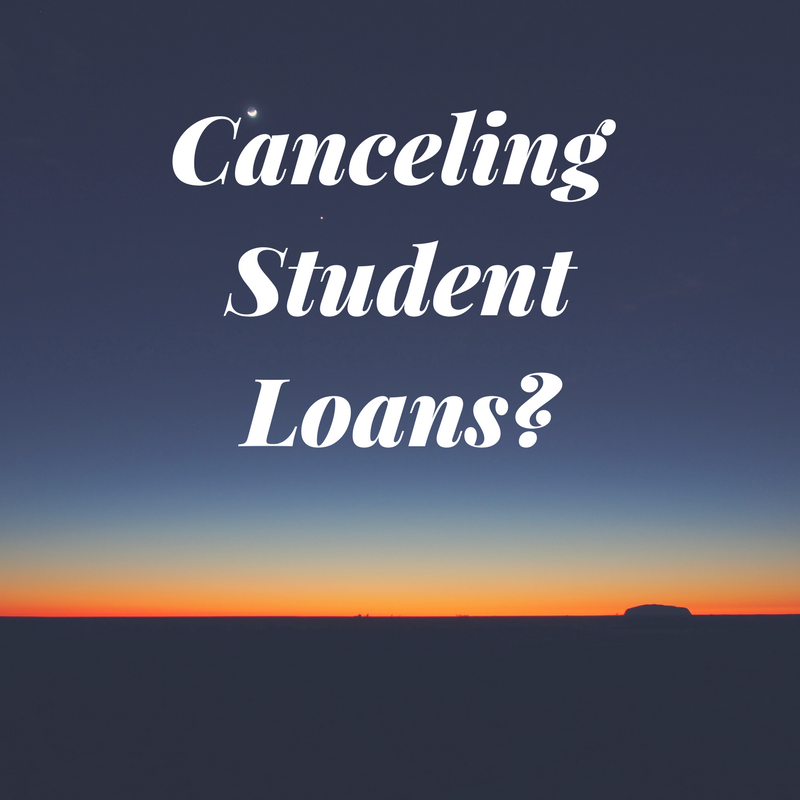 canceling student loans